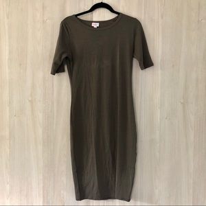 LuLaRoe Dresses - Like New âď¸ LuLaRoe Gray Julia Dress Sz S (4-6) LuLaRoe Dresses - Like New âď¸ LuLaRoe Gray Julia Dress Sz S (4-6)